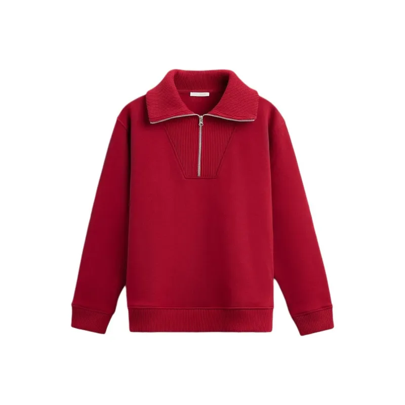ZARA Sweatshirts Men Red-0