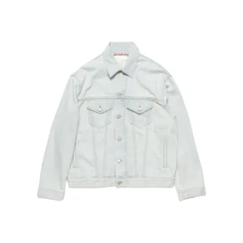 Acne Studios Distressed Panelled Denim Jacket