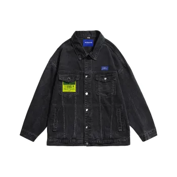 JASONWOOD Loose Fit Denim Jacket Unisex