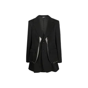 COMME DES GARCONS SHIRT Layered Jacket