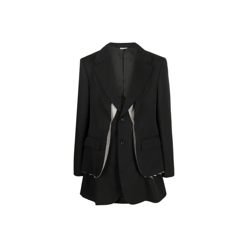 Comme Des Garçons Homme Plus Layered Jacket-0