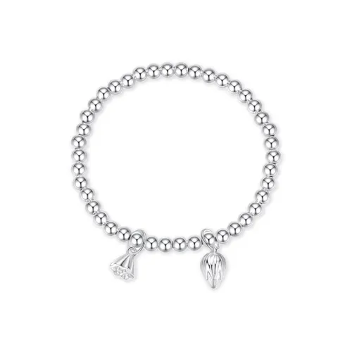 7℃ Sterling Silver 990 Bracelets Unisex