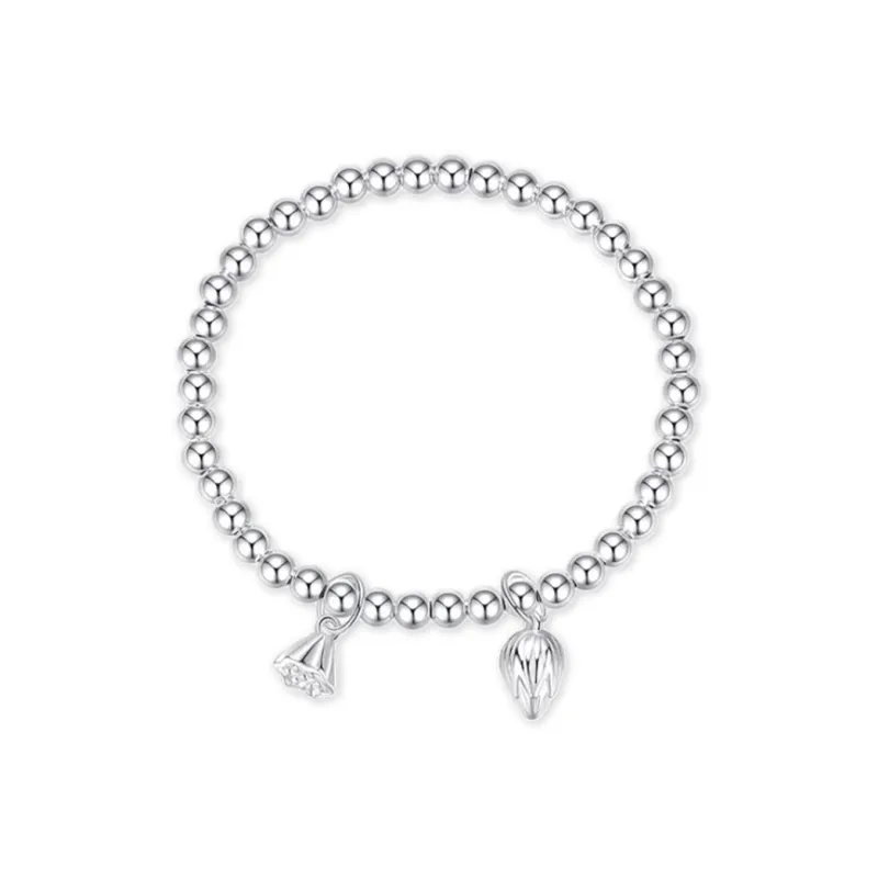7℃ Sterling Silver 990 Bracelets Unisex-0