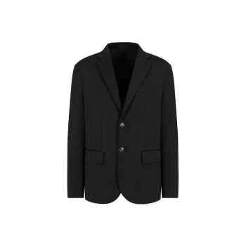 EMPORIO ARMANI FW23 Business Suits Coats Men's Black