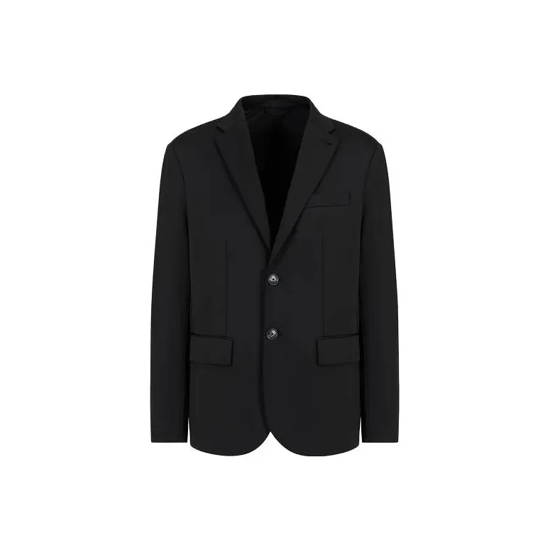 EMPORIO ARMANI FW23 Business Suits Coats Men's Black-0