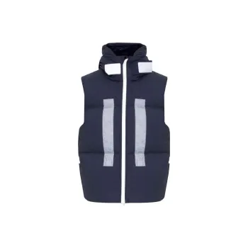STONE ISLAND Vests Men Navy Blue
