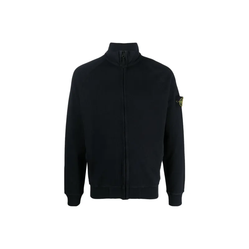 STONE ISLAND Compass Patch Zipped Sweatshirt-0