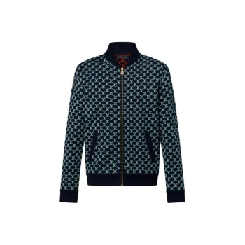 LOUIS VUITTON Double Face Cotton Jersey Bomber