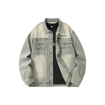 Kawasaki Denim Jacket Unisex Earth Tone