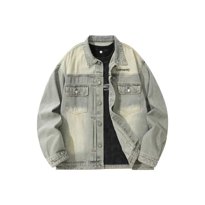 Kawasaki Denim Jacket Unisex Earth Tone-0