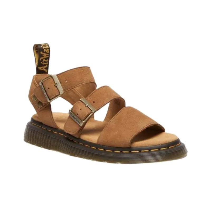 Dr.Martens GRYPHON One Strap Sandals Unisex Brown-1