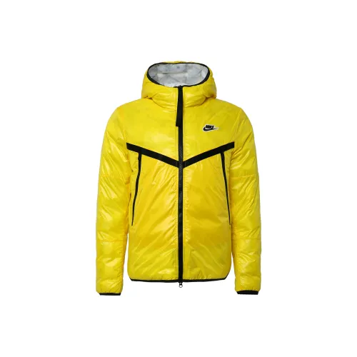 Nike Puffer Jacket Winter Men's Speed Yellow