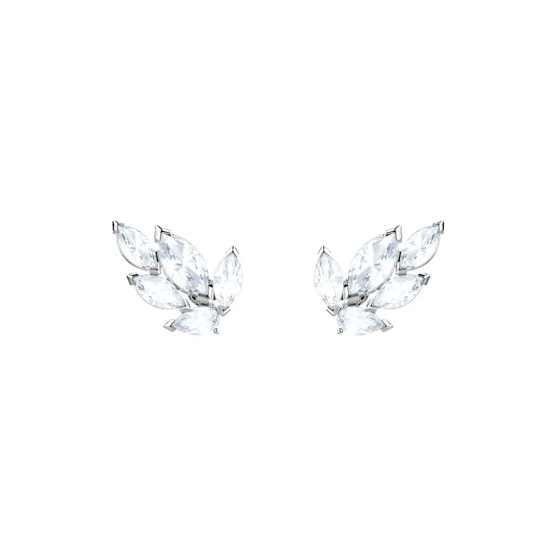 Swarovski Louison Earrings Women's White-0