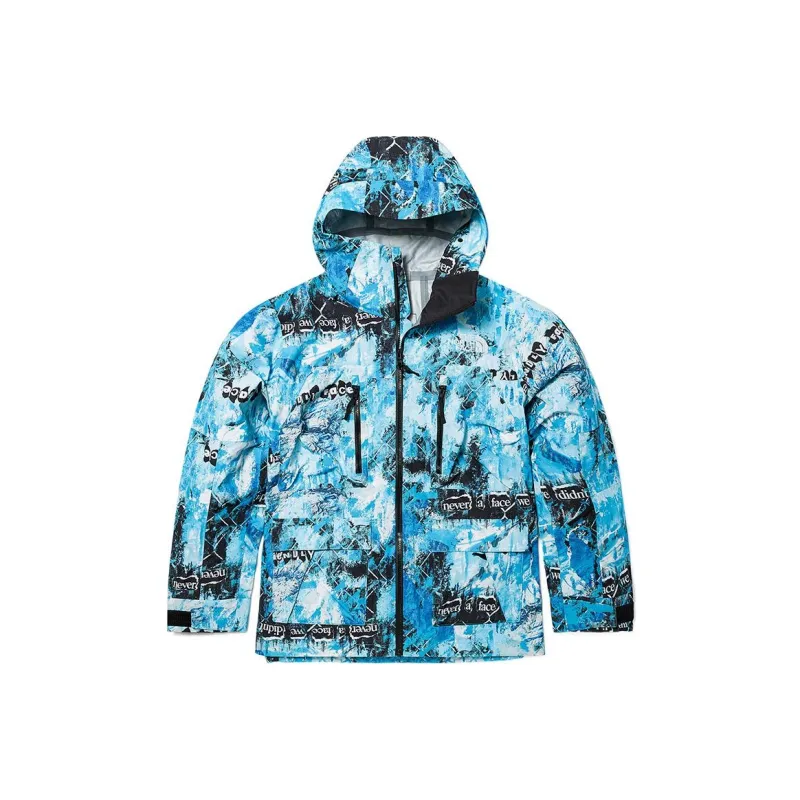 THE NORTH FACE City Outdoor Collection Windbreaker Jackets Men Blue-0