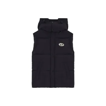 DIESEL Vests Unisex Black