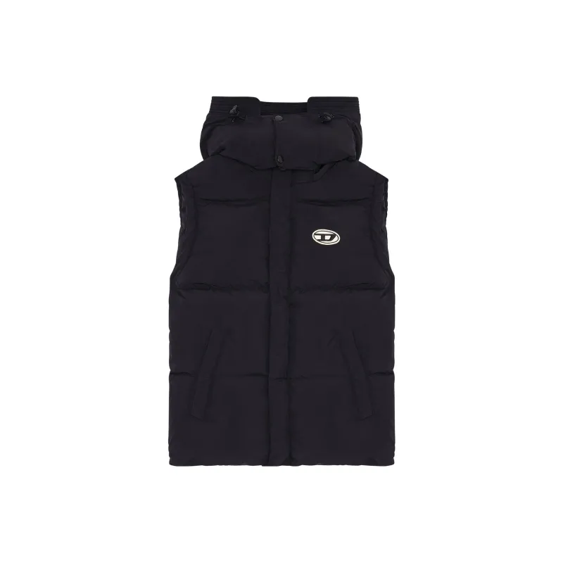 DIESEL Vests Unisex Black-0