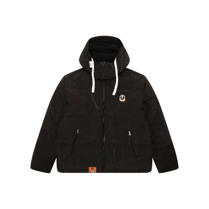 Aape By *A Bathing APE® Crease Effect Padded Jacket-0