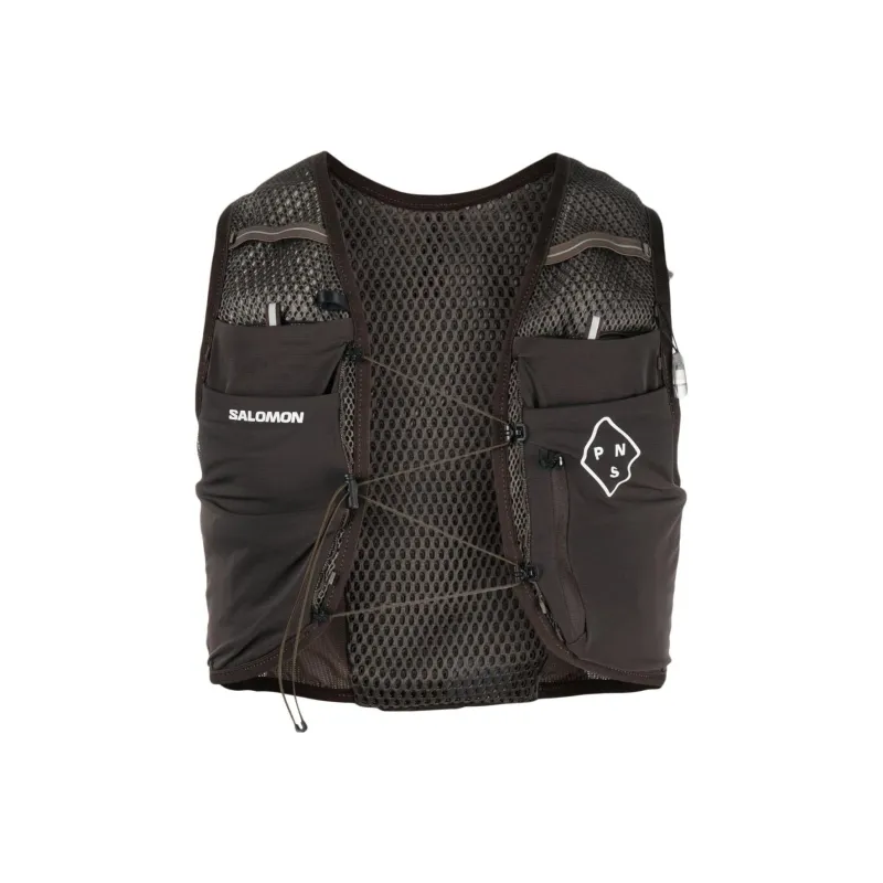 SALOMON Active Skin 8 Grün Vests Unisex Coffee-0