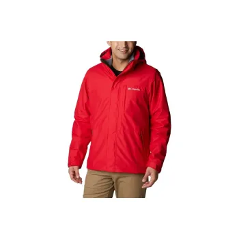Columbia Windbreaker Jackets Men Red
