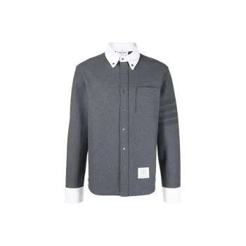 THOM BROWNE Cotton Long sleeved Shirt
