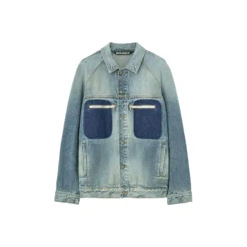 PALM ANGELS Buttoned Denim Jacket