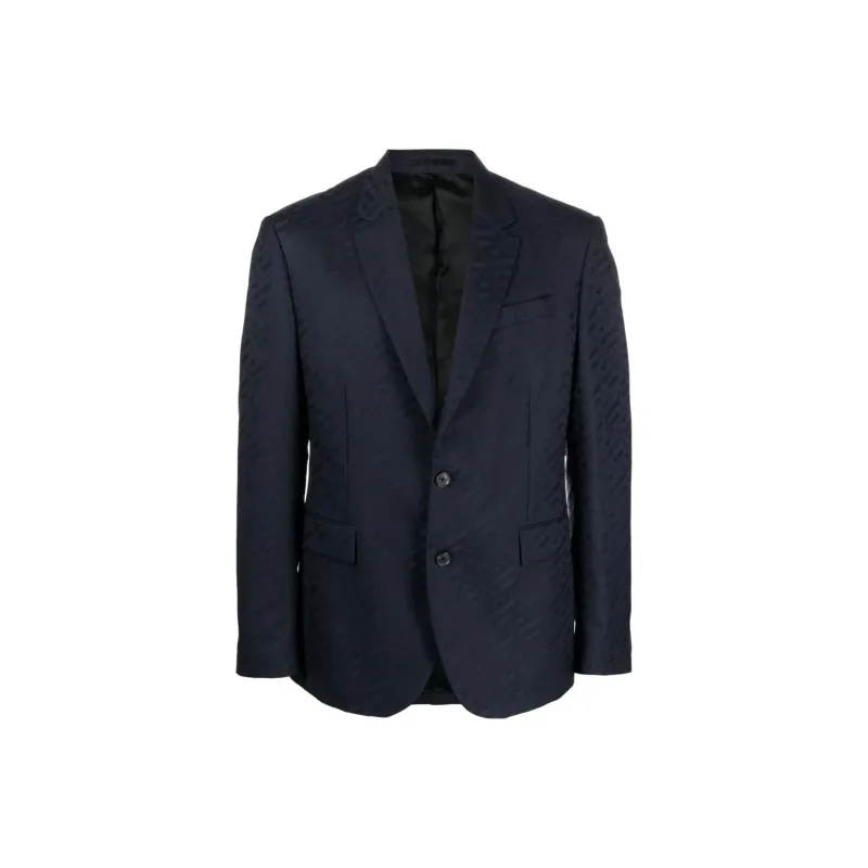 VERSACE Business Suits Men Blue-0