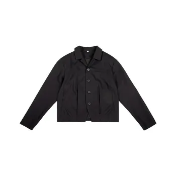 Crying Center Jackets Unisex Black