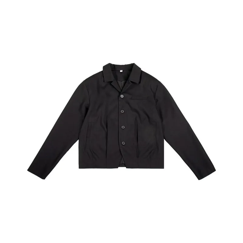 Crying Center Jackets Unisex Black-0