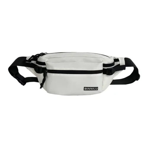 KINMAC Composite Cloth Crossbody Fanny Pack Unisex Multicolor