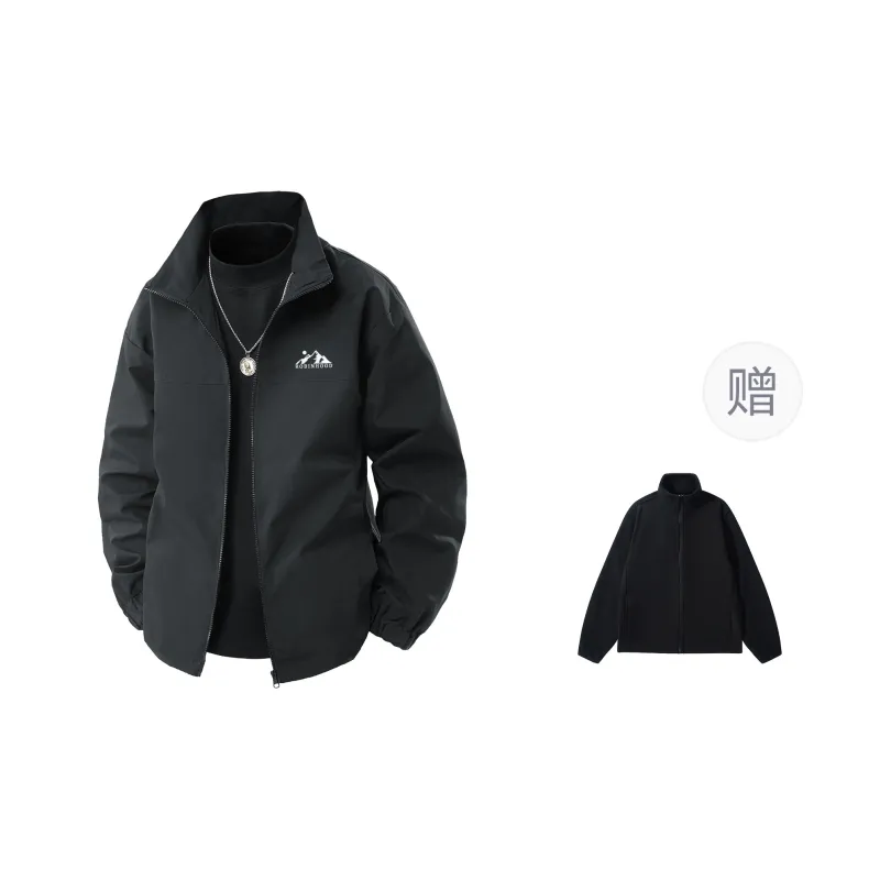 ROBINHOOD Water-Resistant Windproof Breathable Warm Water-Repellent Windbreaker Jacket Unisex-13