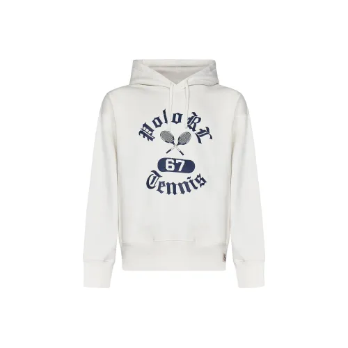 Polo Ralph Lauren Logo Printed Fleece Hoodie