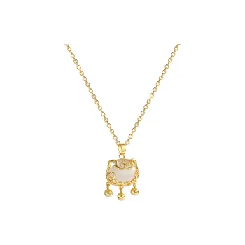 WAW Gold Plated Copper Necklaces Women's