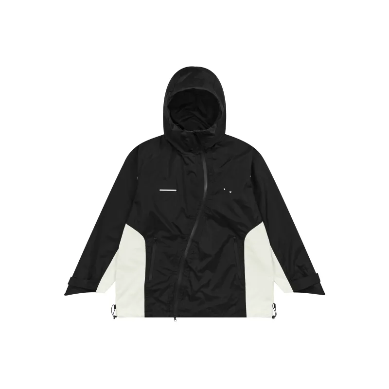 HARSH AND CRUEL FW22 Windbreaker Jacket Unisex Black-0