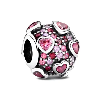 Pandora MOMENTS Bead Ornament Women's Red