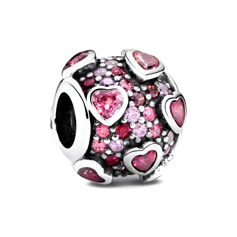 Pandora MOMENTS Bead Ornament Women's Red-0