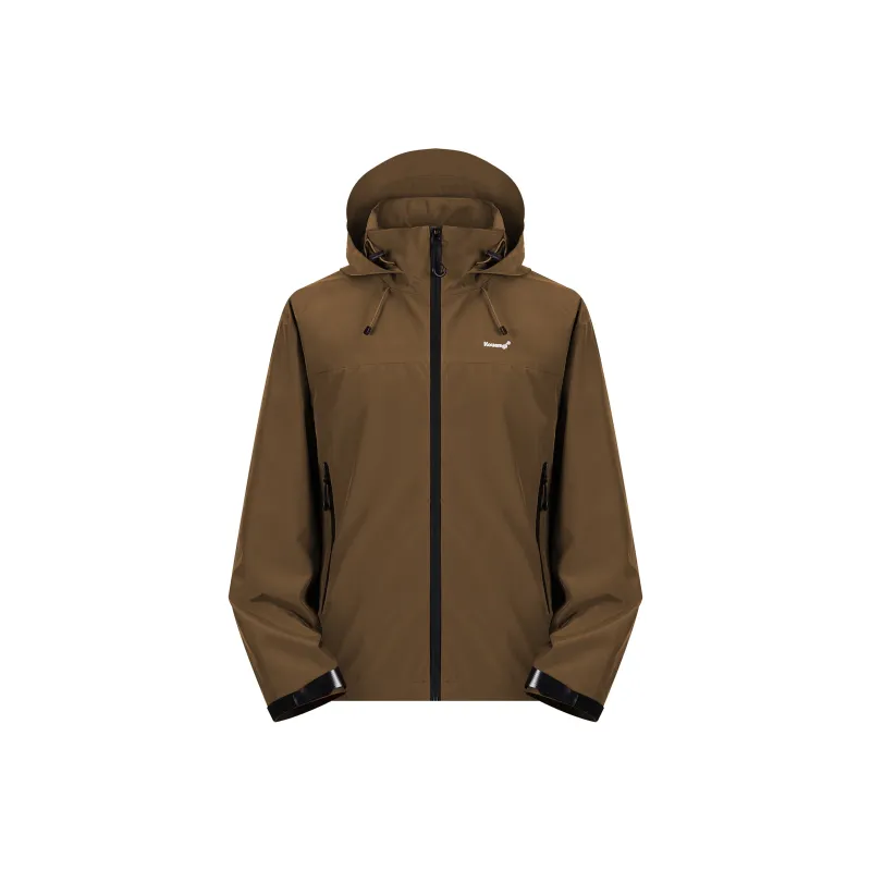 KOUEMGI Lace-Up Waterproof And Windproof Windbreaker Jacket Unisex-10