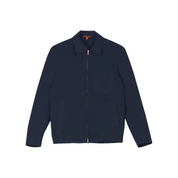 BARENA SS24 Jackets Coats Men's Marine Blue