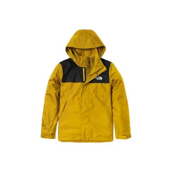 THE NORTH FACE Waterproof And Windproof Windbreaker Jacket Men's Yellow