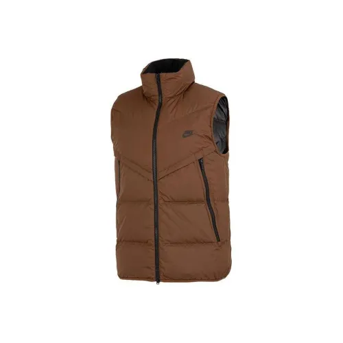 Nike Vests Men Brown