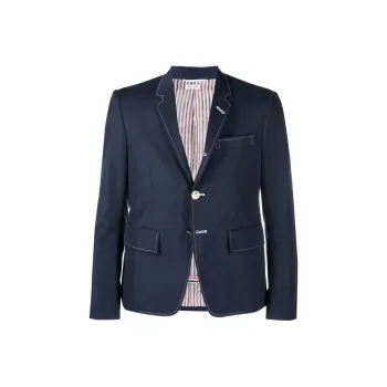 THOM BROWNE Business Suits Men Blue