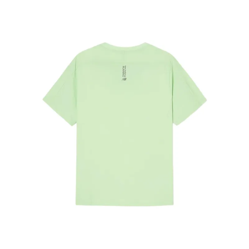 New Balance UNI FROZEN T Shirt Unisex 41 Light Green-1