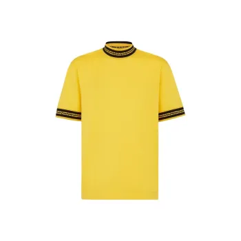 FENDI SS22 T-Shirt Men's Yellow