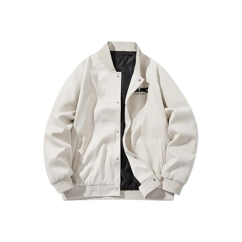 XIDELONG Jackets Coats Unisex Gray-14