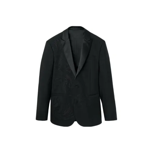 VERSACE Business Suits Men Black