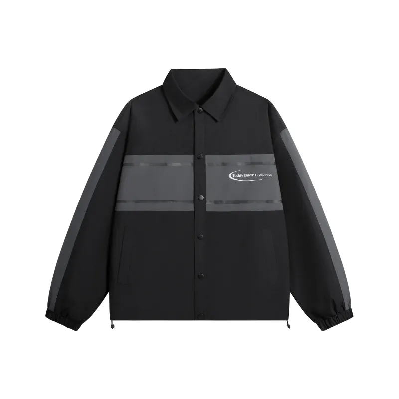 Teddy Bear Collection Jackets Unisex Black-0