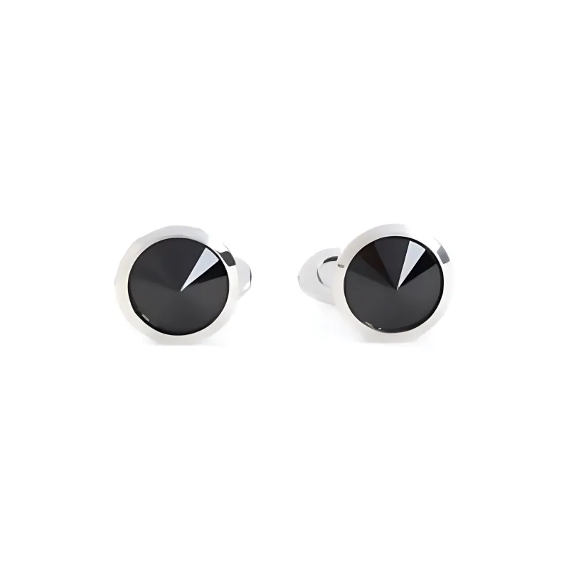 GIORGIO ARMANI Embellished Logo Engraved Earrings-0