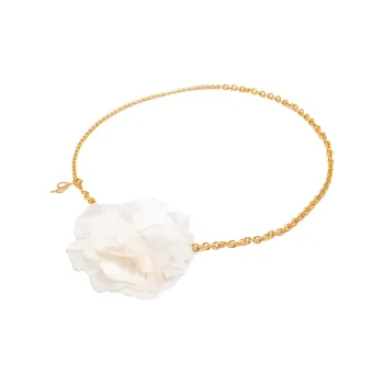 Blumarine Polyester Metal Waist Chains Women's White  