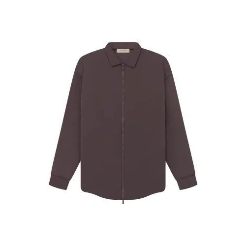 Fear Of God Essentials Filled Nylon Shirt Jacket
