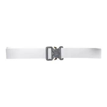1017 ALYX 9SM Adjustable Elastic Leather Belts Men's White Width: 4CM