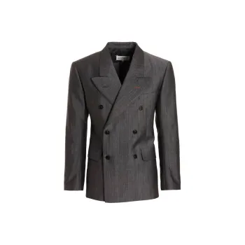 Maison Margiela Double Breasted Tailored Blazer